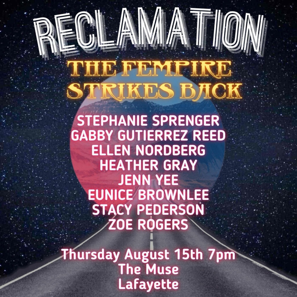 Poster for Reclamation-The Fempire Strikes Back.